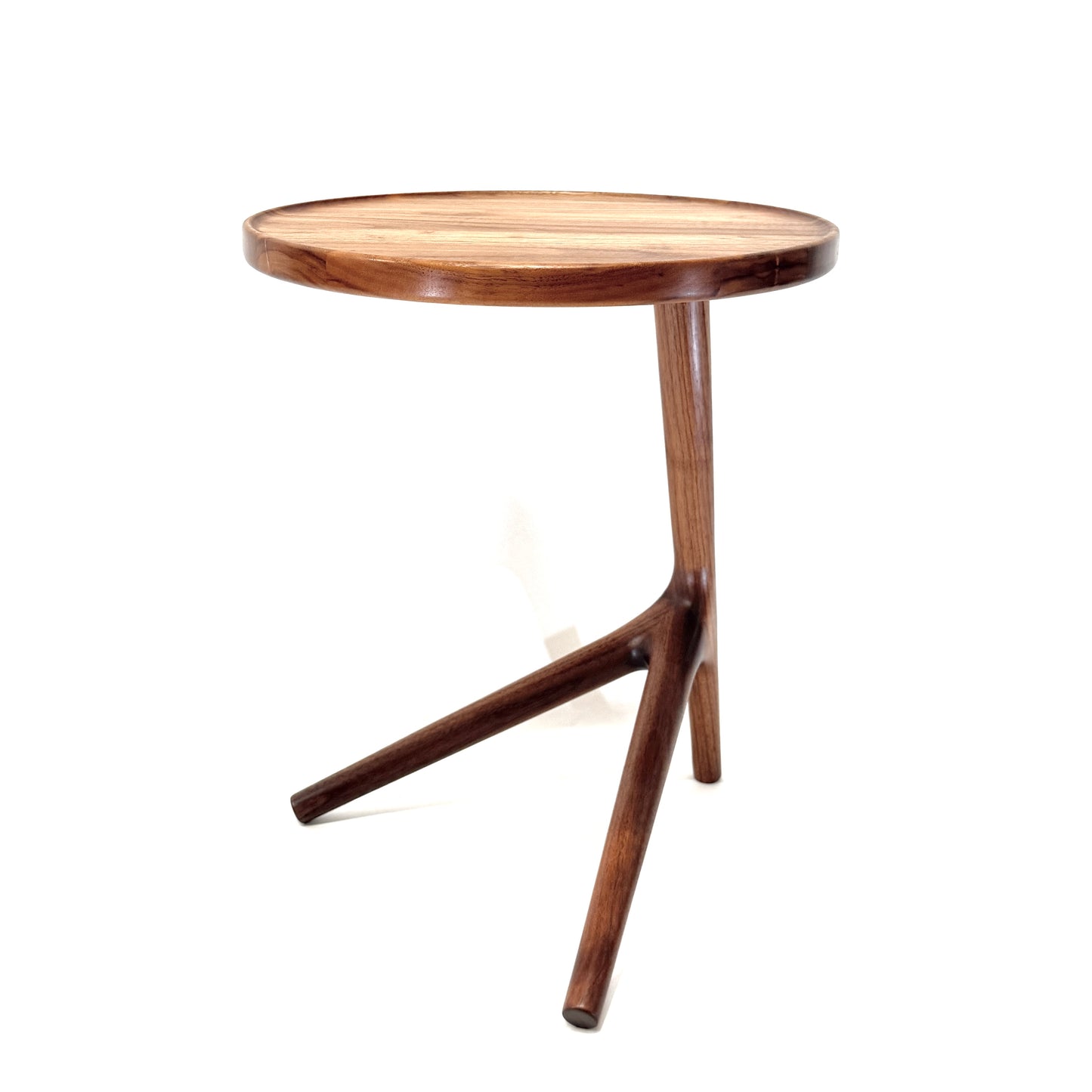 Tripod Side Table - Walnut