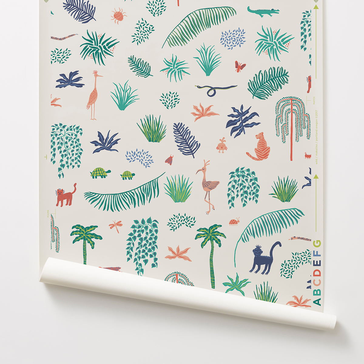 Wild - Brights on Light Grey