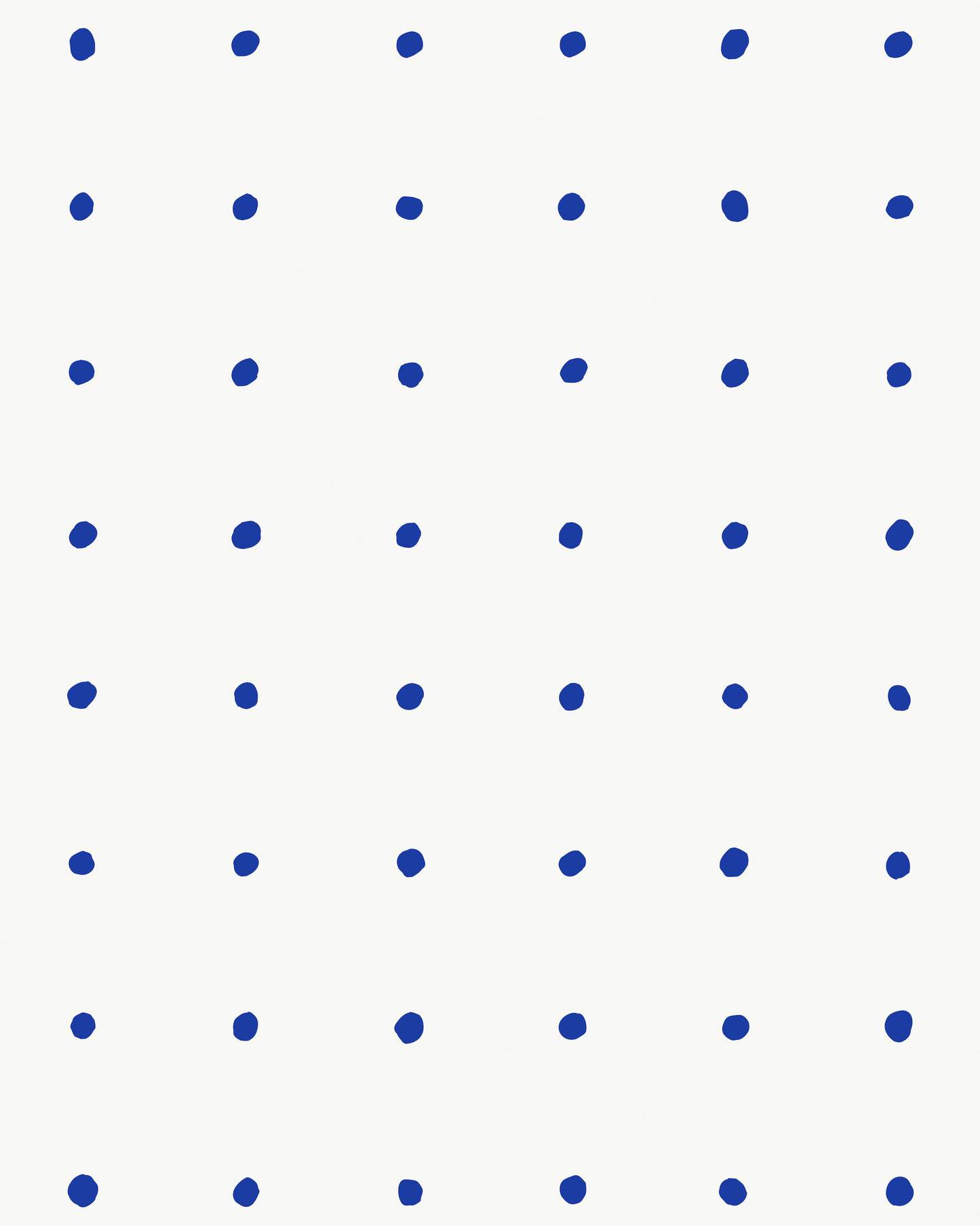 Dimes - Yves Blue on White
