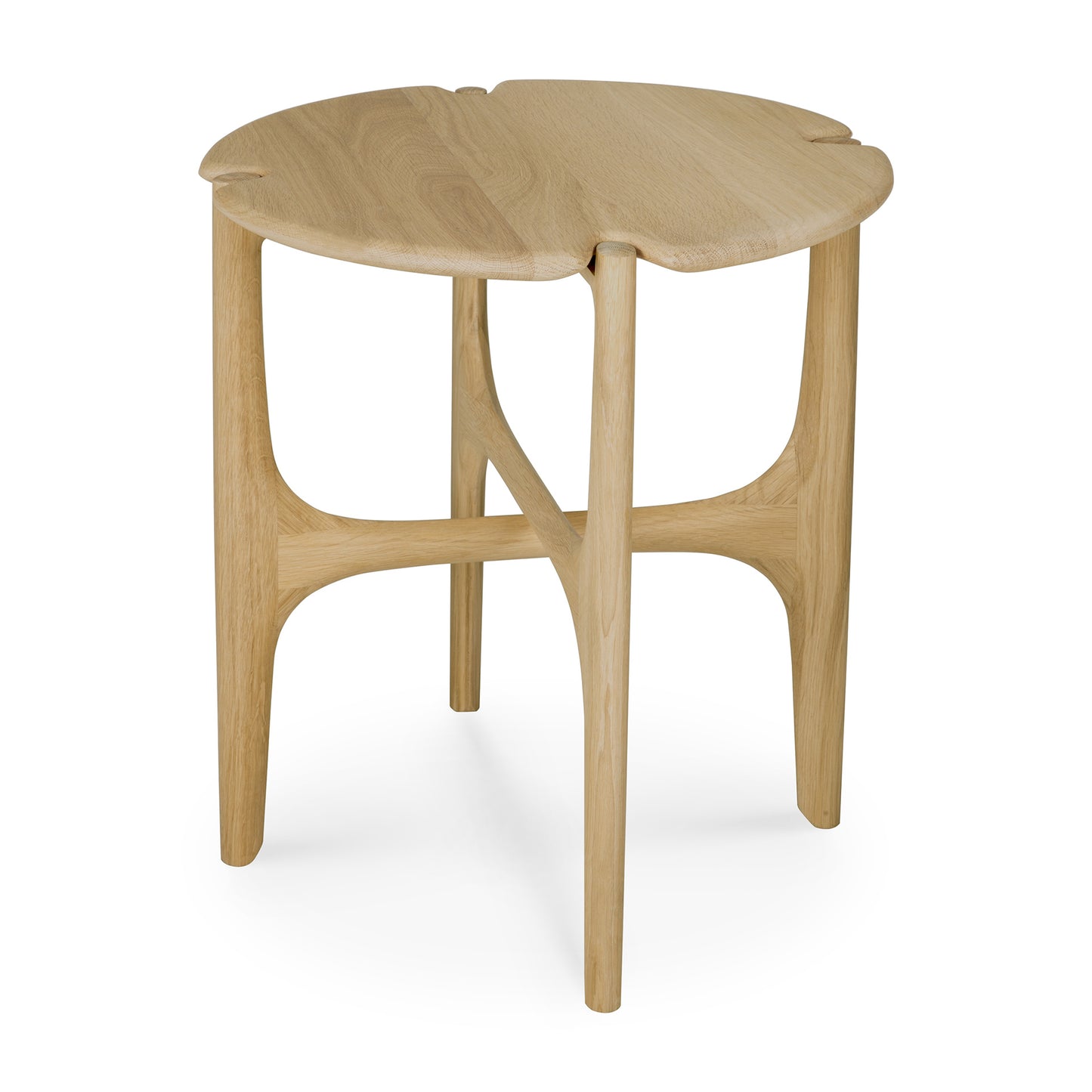 PI side table - Dark Mahogany