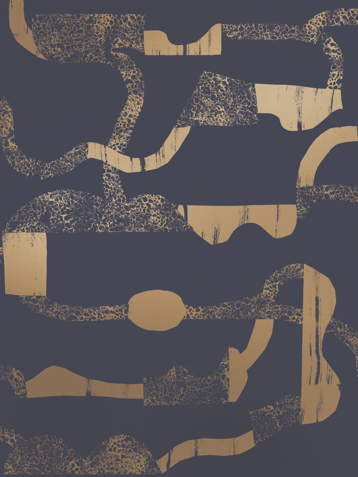 La Strada - Gold on Charcoal