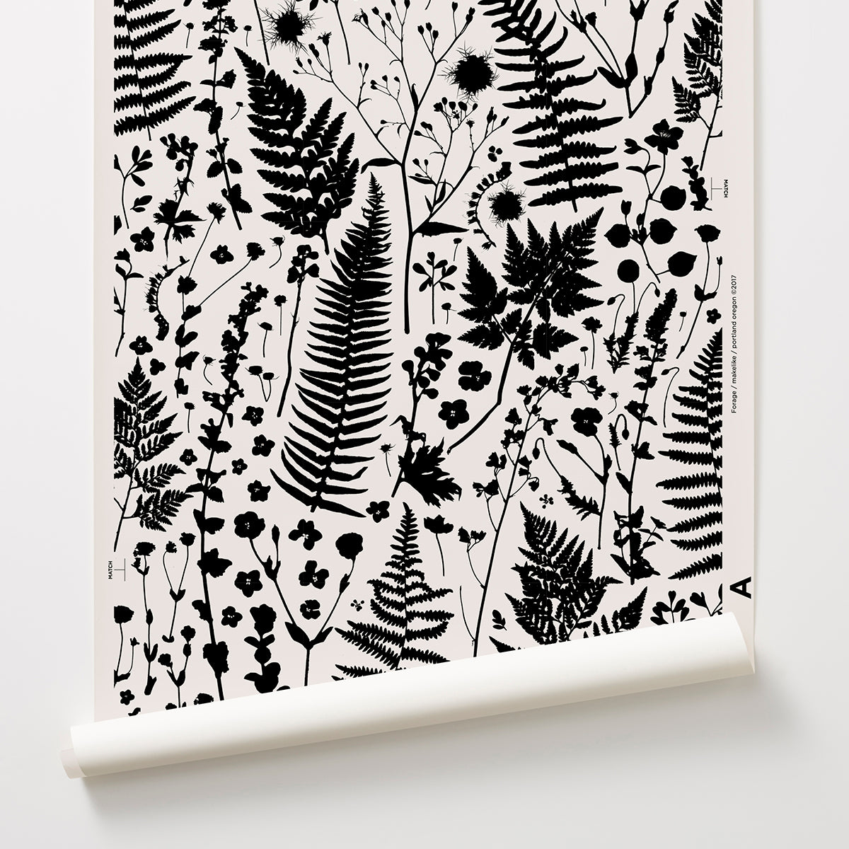 Forage - Black on Off White