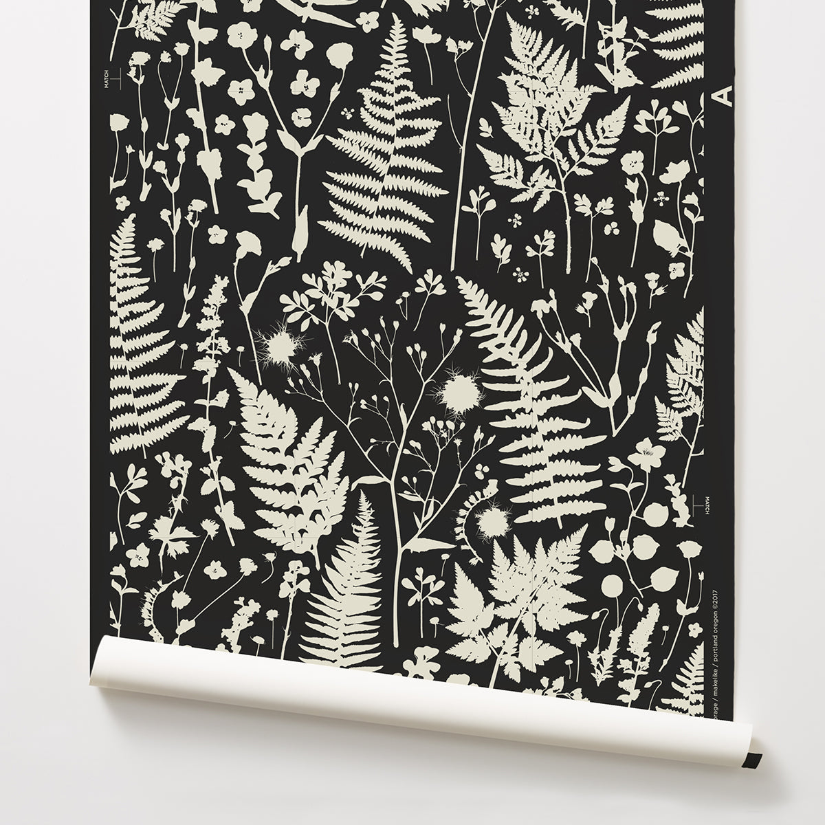 Forage - White on Black