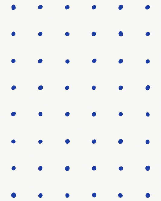 Dimes - Yves Blue on White