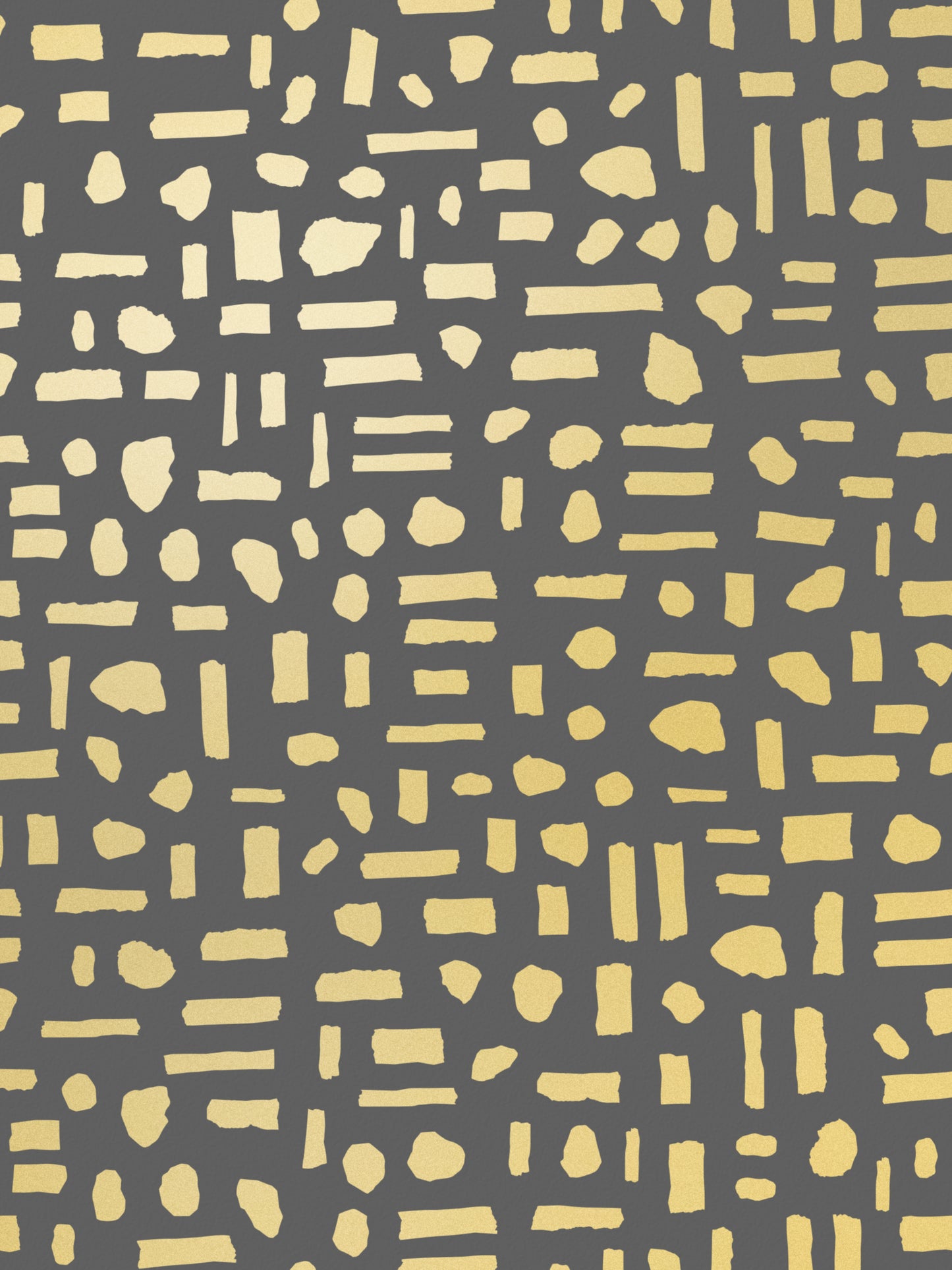 The Pearl - Gold on Charcoal