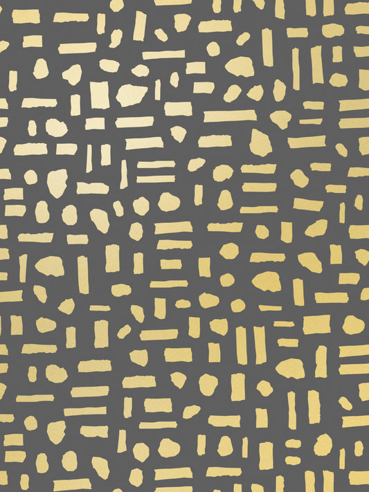 The Pearl - Gold on Charcoal