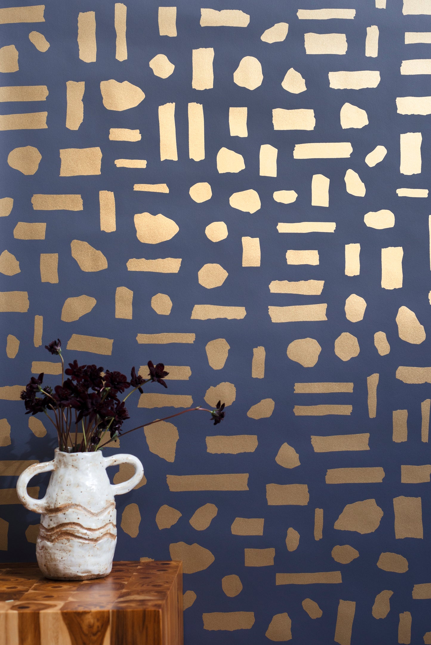 The Pearl - Gold on Charcoal