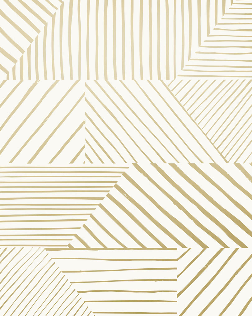Parquet - Gold on Cream
