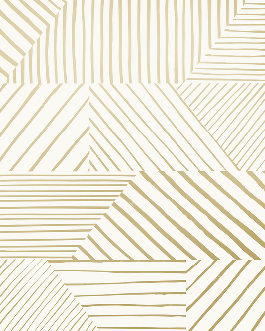 Parquet - Gold on Cream